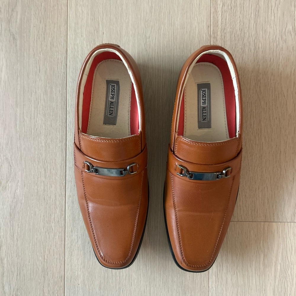 Joseph Allen Leather Slip-On Loafers